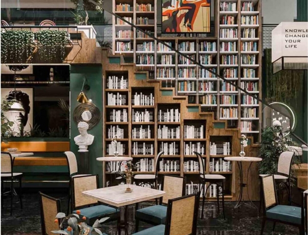 Một số gợi ý khi mở quán cafe sách