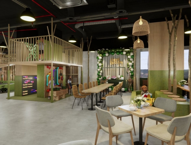 Kinh doanh quán cà phê và khu vui chơi cho trẻ em Family Kids Cafe
