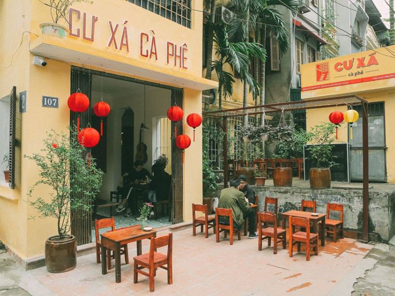 Cư xá cafe - cafe cốt dừa ngon tại Hà Nội